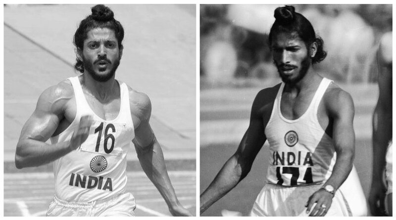 Фархан Ахатар — Милка Сингх. Фото - https://clck.ru/Rh99Z