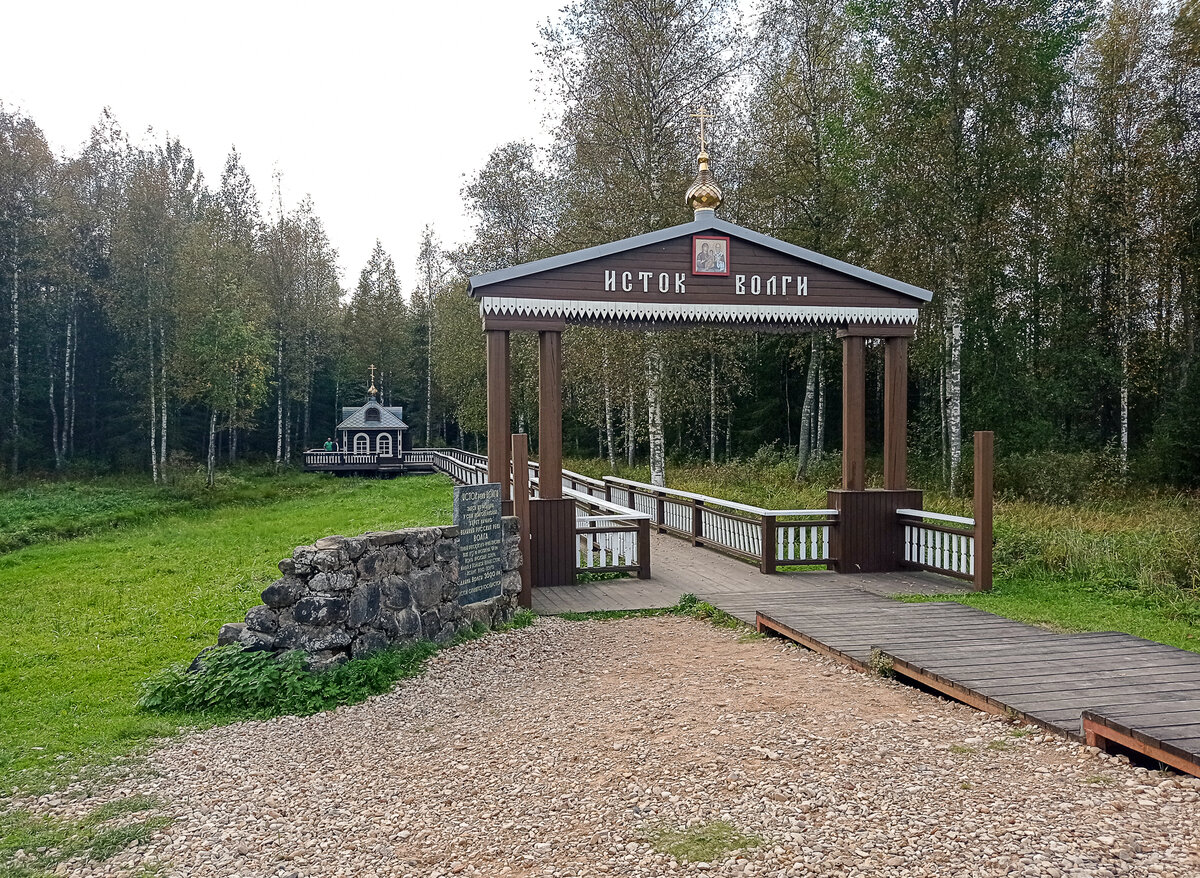 Исток Волги. Волговерховье, Тверская область. Фото автора статьи