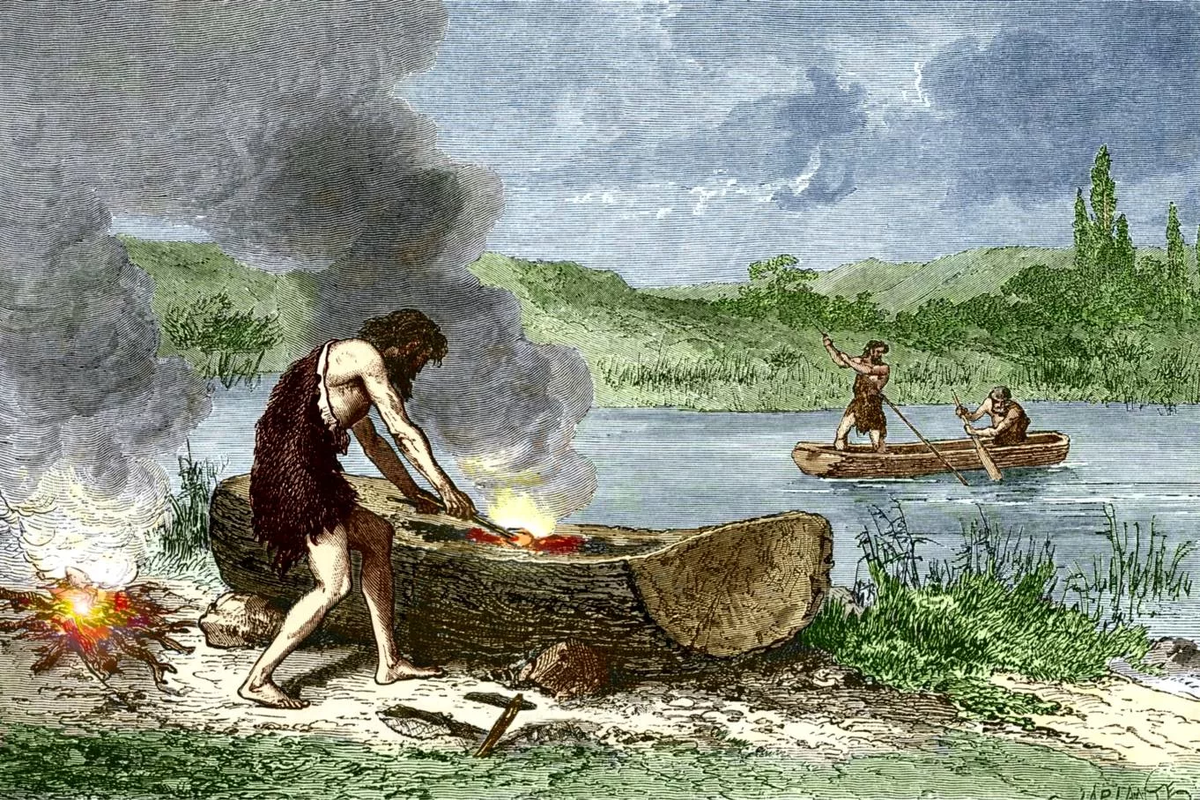 Древнее передвижения. Плот в древности. Древняя лодка. Лодки древних людей. Плот и лодка первобытных людей.
