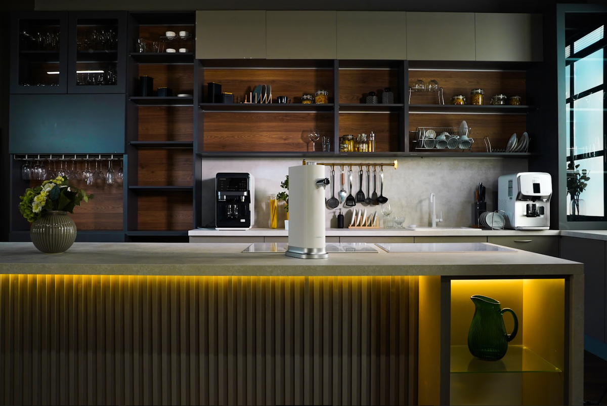 Премиальные пурифайеры южно-корейского производства с многоступенчатой системой фильтрации на основе технологии обратного осмоса. Различные режимы подачи воды, совершенная технологичность, стильный дизайн и компактность. 