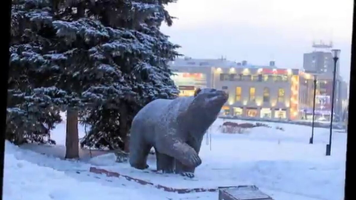 Скульптура "Идущий Медведь" в Перми (фото из открытых источников).