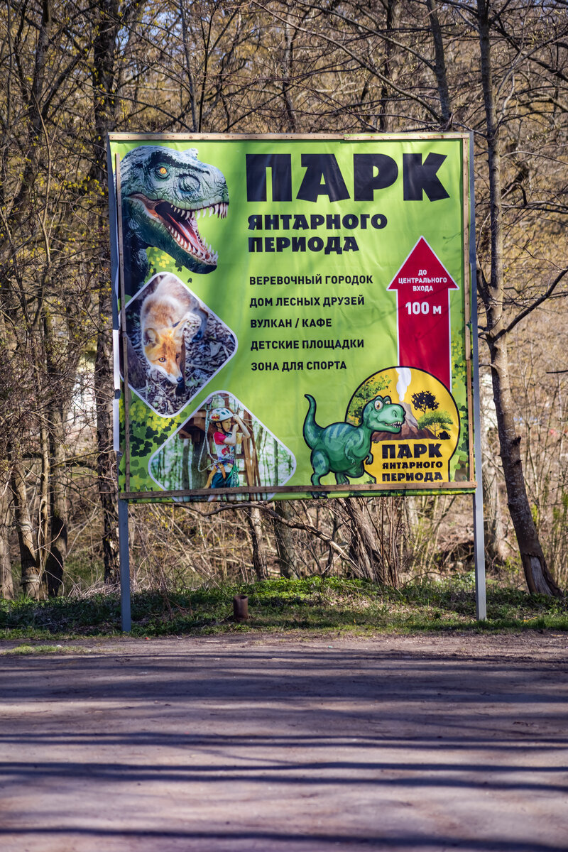 Стенд. Парк Янтарного периода. Отрадное. Фото: Наталья Симакова (ocharophoto.ru)