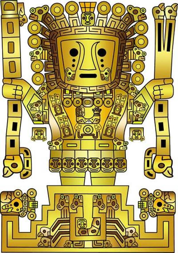 Бог инков Кон-Тикси-Виракоча.