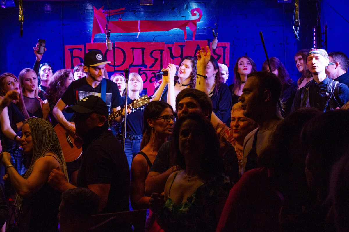 Эстрадный хор "Jam Sound" в кабаре-кафе "Бродячая Собака" 04.06.2023