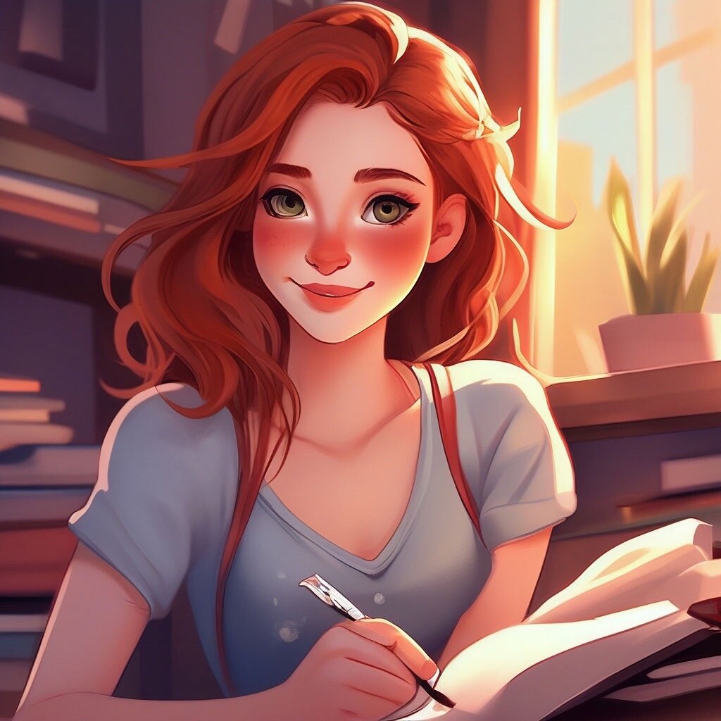 Такой увидела меня нейросеть... такой я буду тут . 