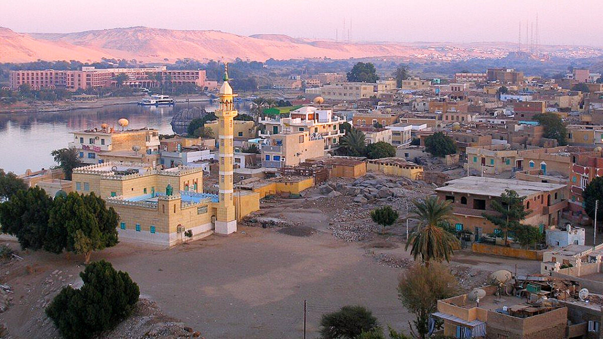 Египетский город Асуан. Источник фото wikimedia.com