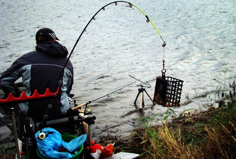 Где искать рыбу на реке при фидерной рыбалке