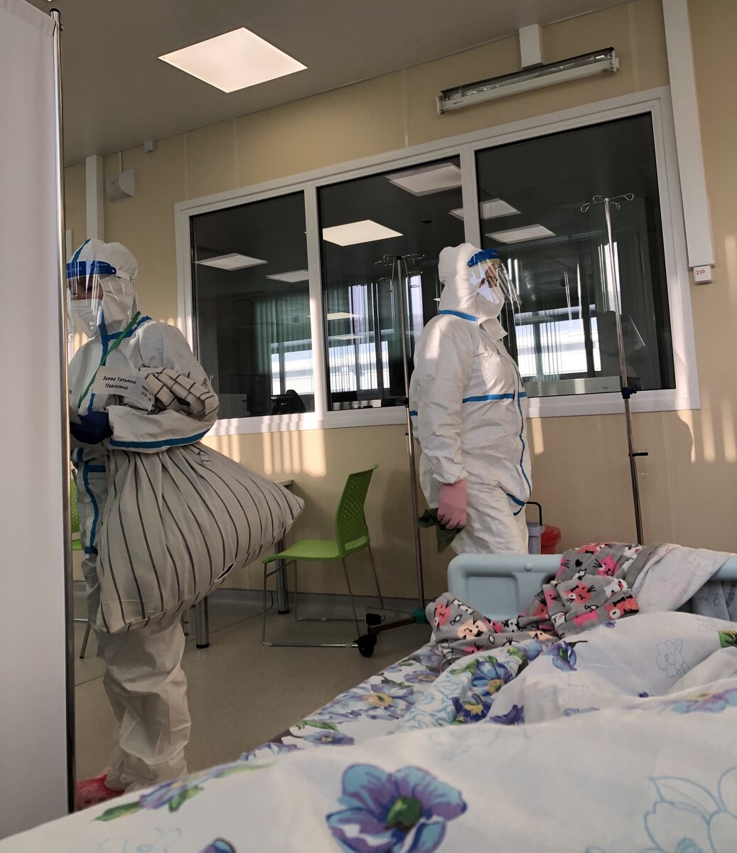 Фото автора. Привезли вечером, пока приняли и устроили уже пора было спать