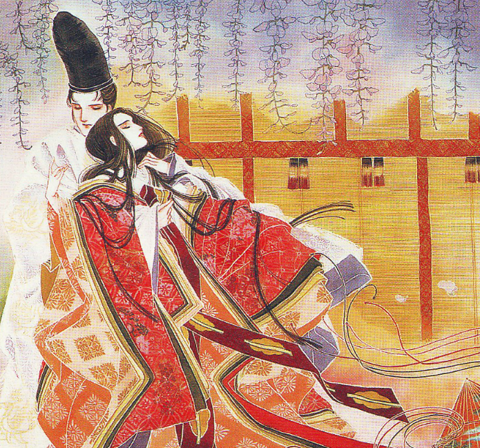 Роман "Повесть о Гэндзи" и это аниме несомненно передают эпоху влияния Китая на Японию. Красивые костюмы, атмосфера и чувства. Стихи.
