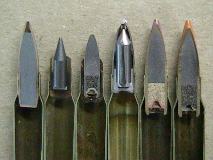 У экспансивных боеприпасов нет стального сердечника. /Фото: popgun.ru.