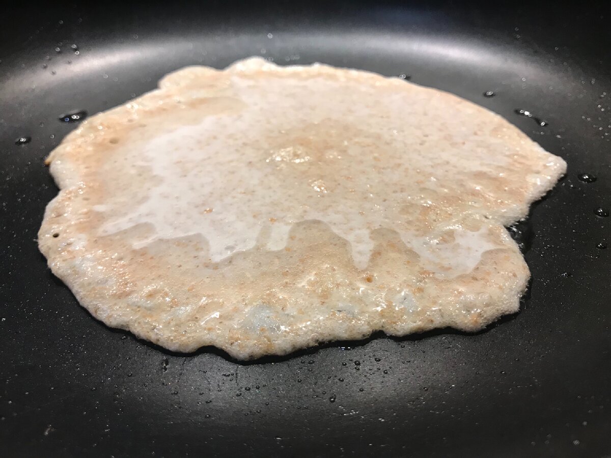 Мой блин. Фотография из личного архива.