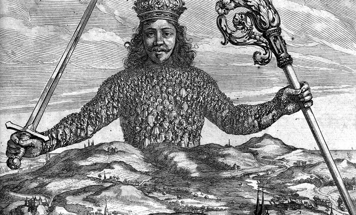  Титульный лист «Левиафана» Т. Гоббса. Источник: wikipedia.org
