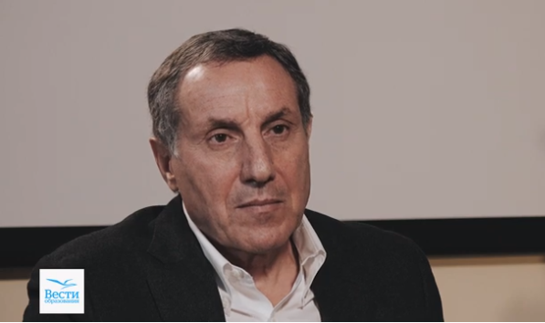 А.Соловейчик в гостях у Адамского Источник: Вести образования"