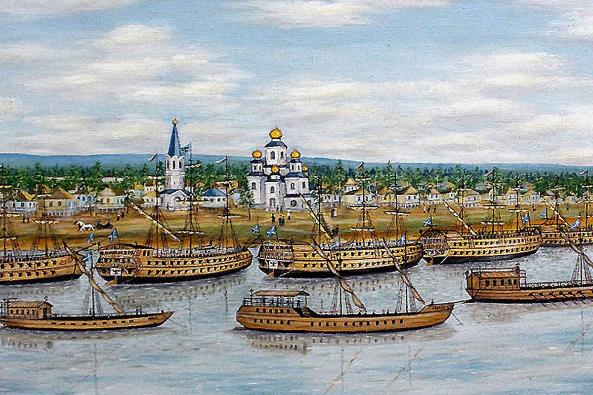 Флот Петра 1 Азовская флотилия