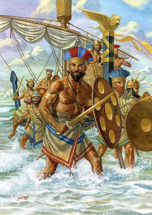 Кем были «народы моря»?0