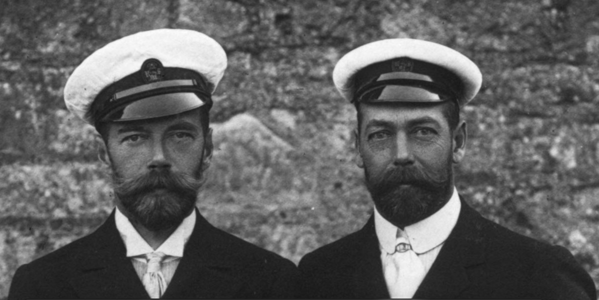 Николай II и английский король Георг V / Фото: liveinternet.ru