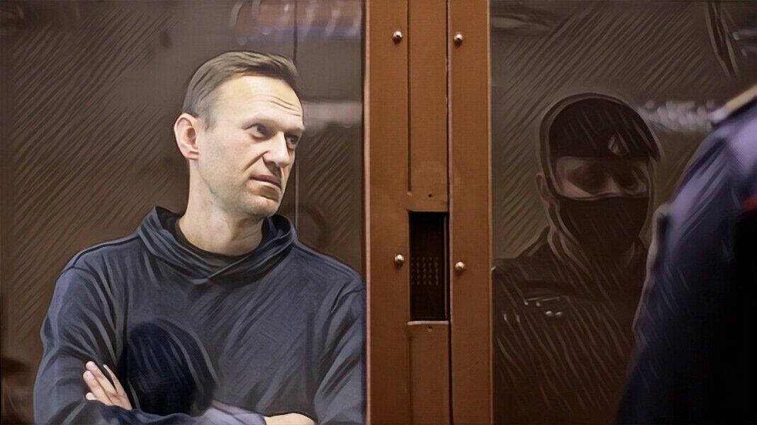 Алексей Навальный в суде.