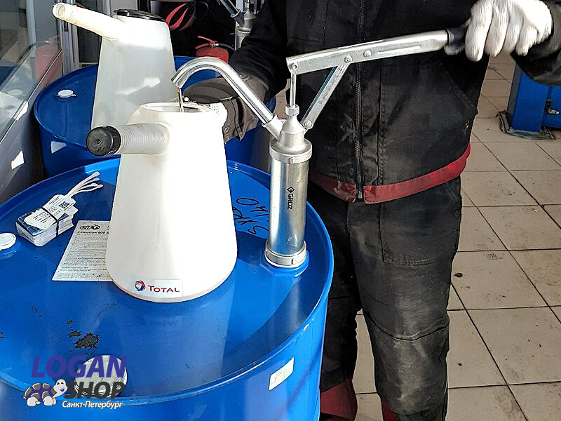 Бочковое масло для Рено Логан