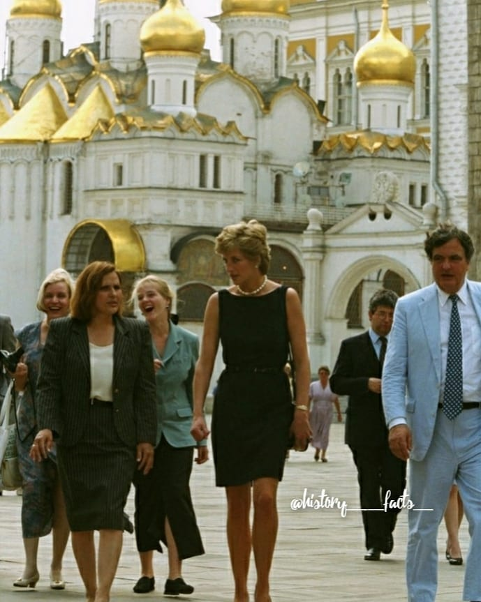 Встреча принцессы Дианы