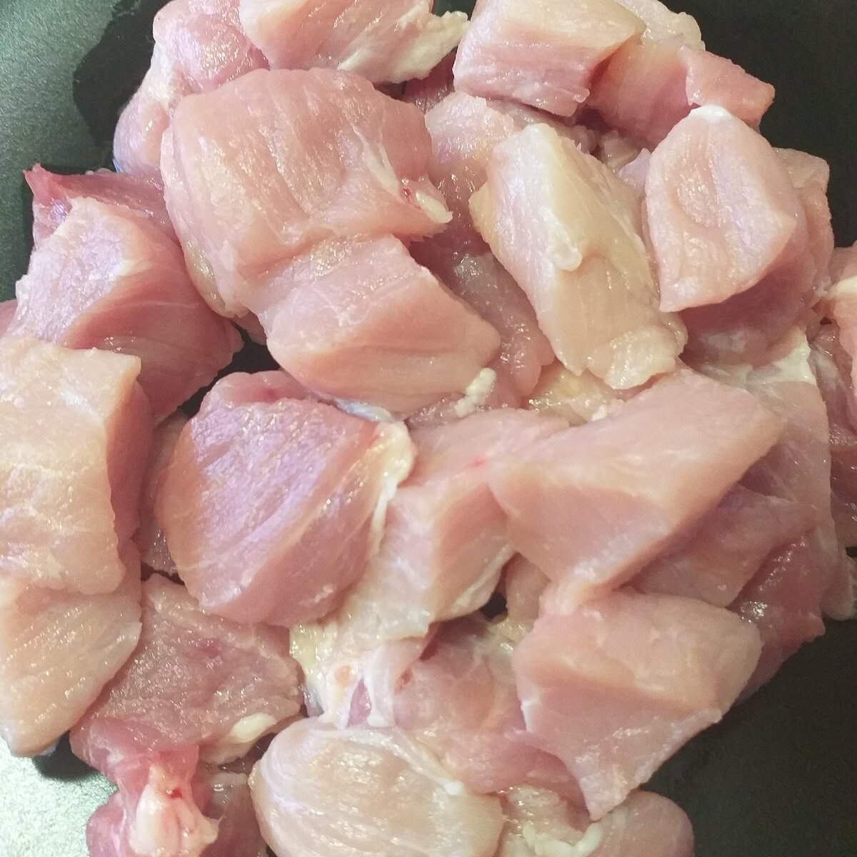 Нарезаем мясо