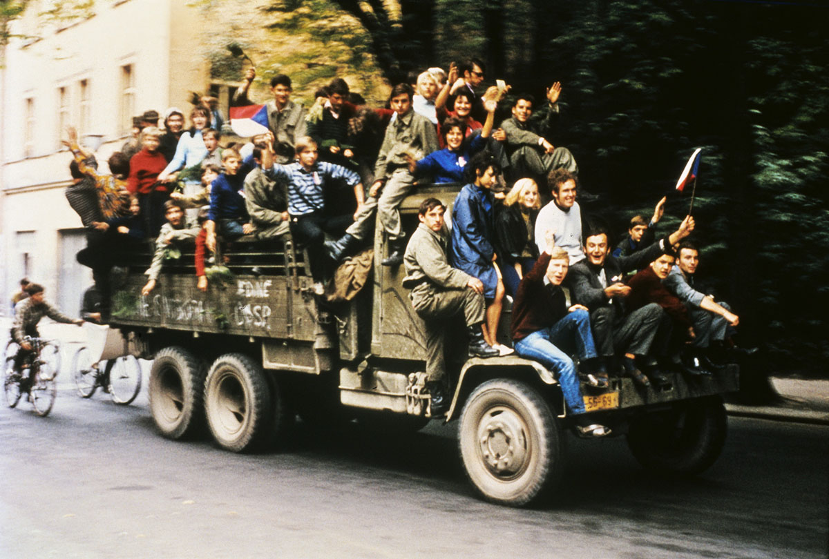 Чехословакия 1968. Прага август 1968.