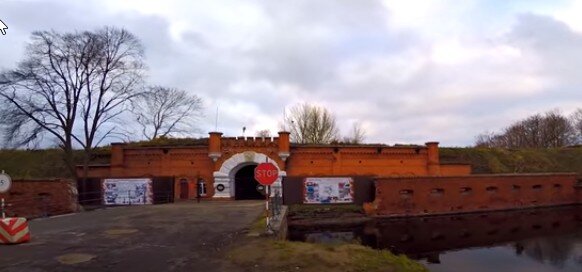 Балтийск, крепость Пиллау скриншот видео с YouTube