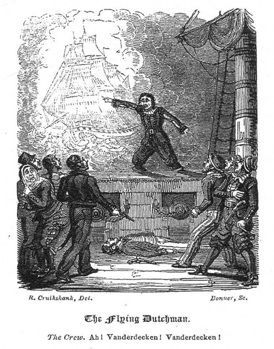 "Летучий голландец" Роберта Круикшанка