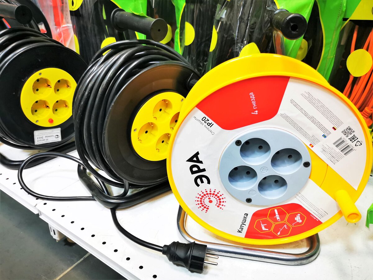 Магазинные удлинители. Фото автора