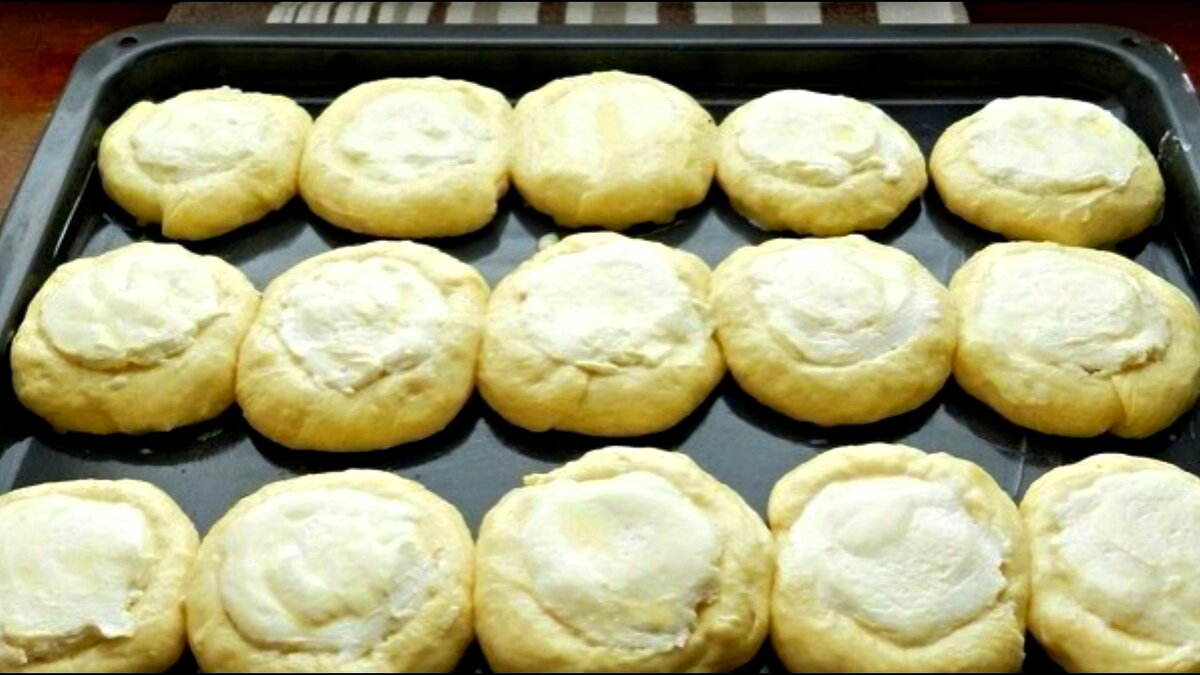 тесто для ватрушек с творогом пошаговый