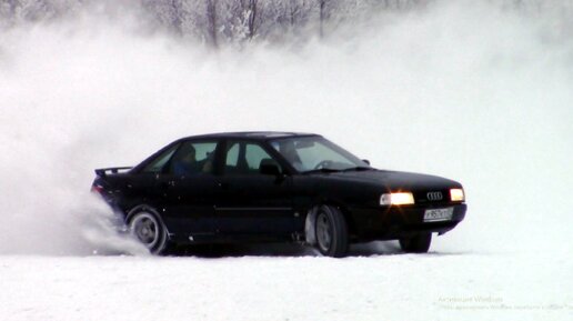 Audi quattro и МАЗДА. Покатушки.