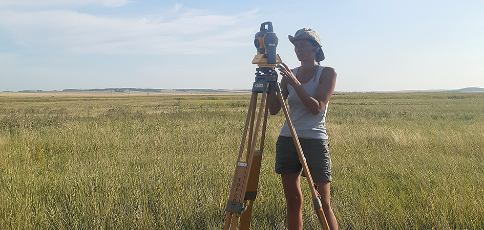 Полевые изыскания археологов