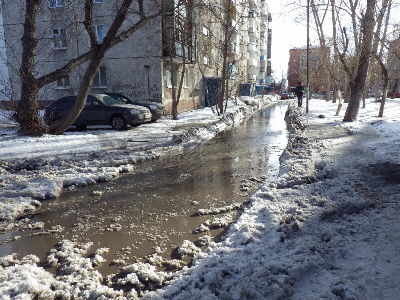 грязь весной отвратительно!