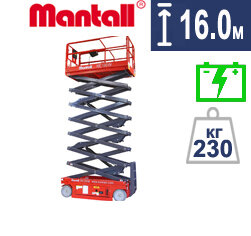 Аренда подъемника Mantall 16м