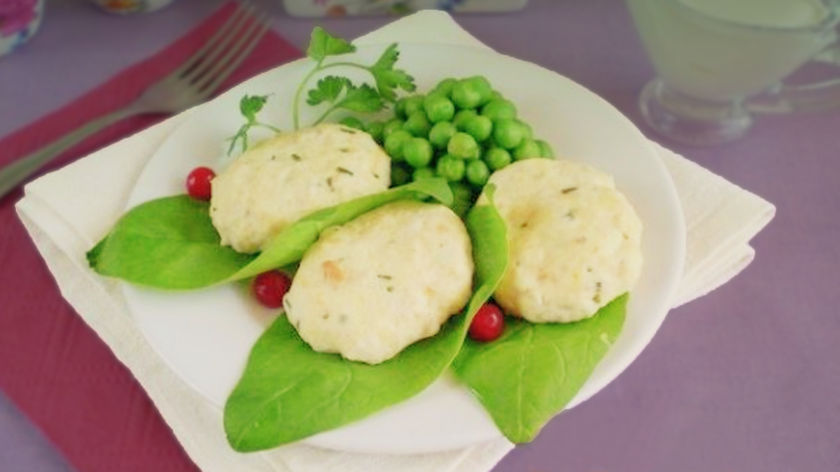 Примерно так выглядят паровые котлеты.