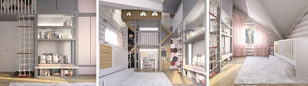 Результат визуализаций после утвержденного мудборда