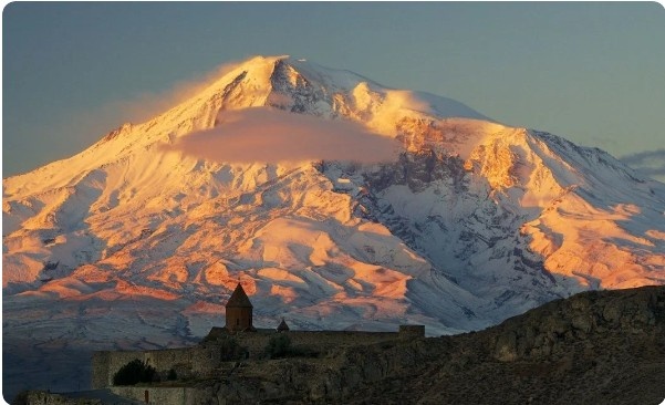 Вид на Горящую гору