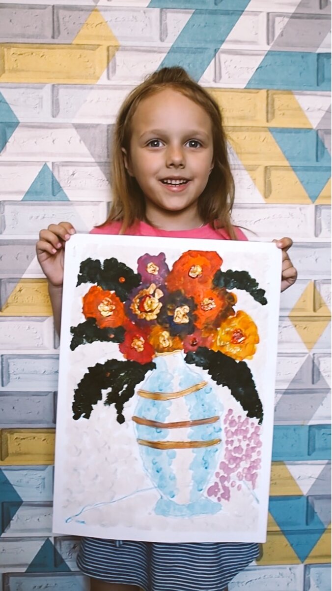 юной художнице 6 лет