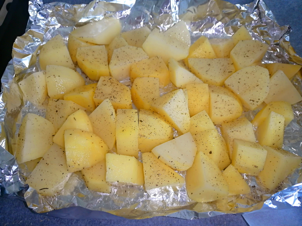Я люблю картофель крупными кусками)