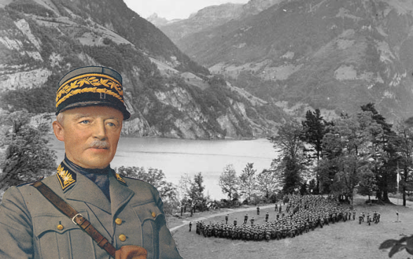 Швейцарский генерал Анри Гизан.