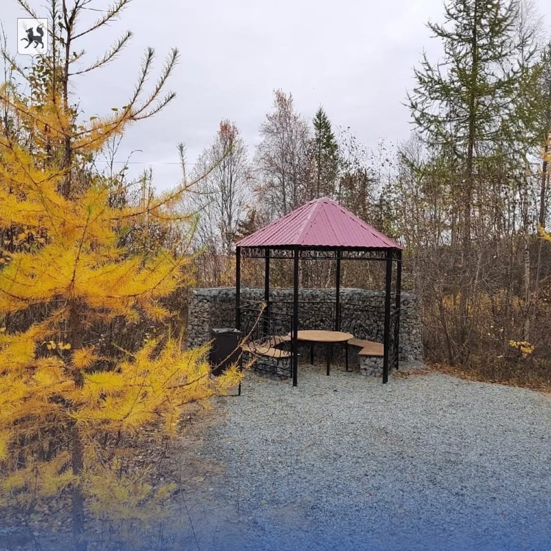    В Салехарде школьники очистили замусоренную территорию новой мангальной зоны