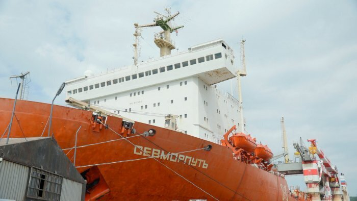  Фото: правительство Камчатки. Атомный лихтеровоз "Севморпуть"
