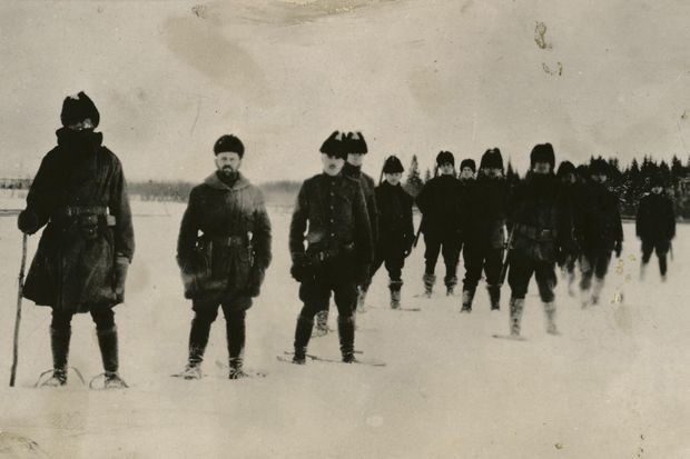Американские войска во время экспедиции в Сибирь в 1919 году (Источник: RareHIstoricalPhotos)