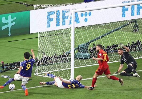 Спорный момент матча