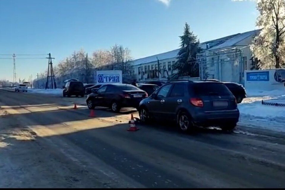     Пострадавшая женщина отказалась от госпитализации.  принтскрин видео.