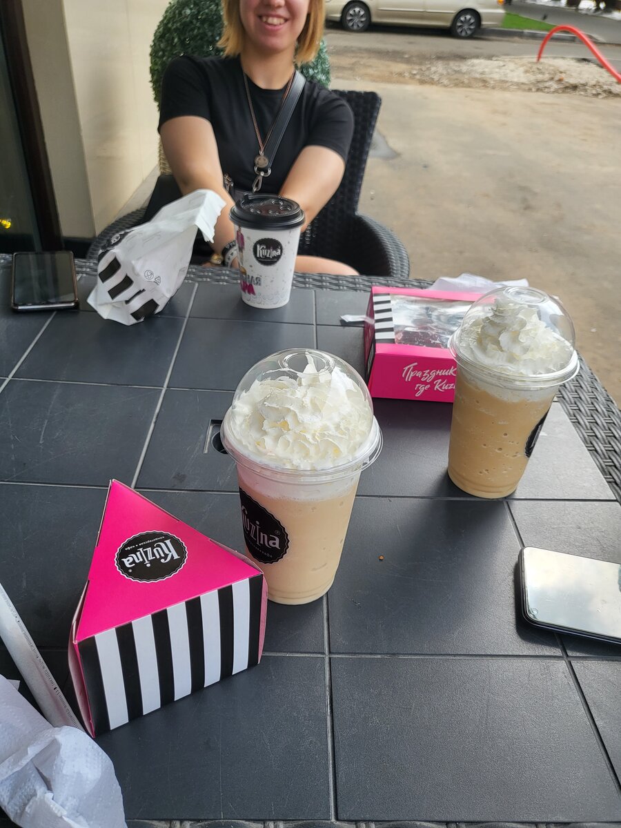 Кафе, где мы сидели 