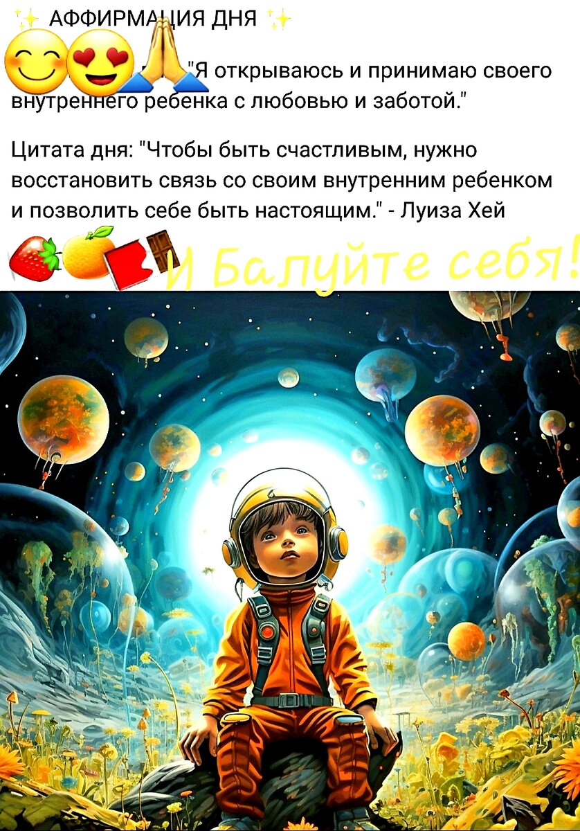 Важна работа с Внутренним Ребёнком ☝️☝️☝️☝️☝️☝️