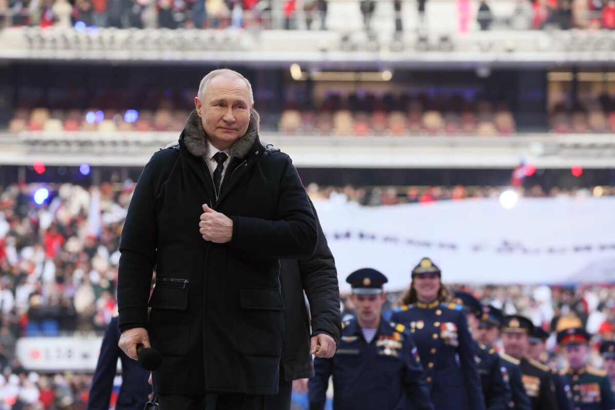 Площадкой для выдвижения Владимира Путина должно быть символическое или важное место.  Фото: РИА Новости / Pool / Михаил Метцель