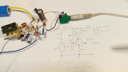 FM приемник Захарова на одном транзисторе | Электронные схемы | Дзен