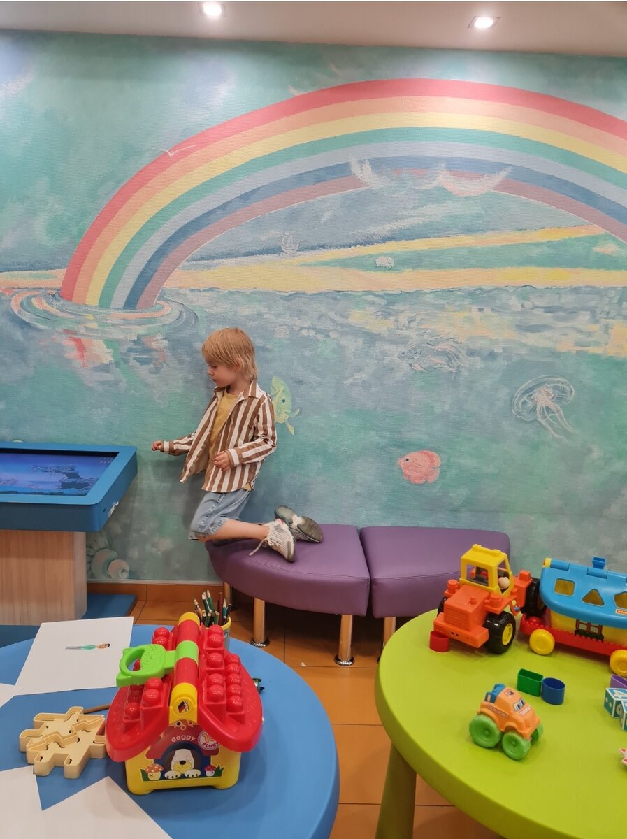 Детская комната в частной клинике ❤