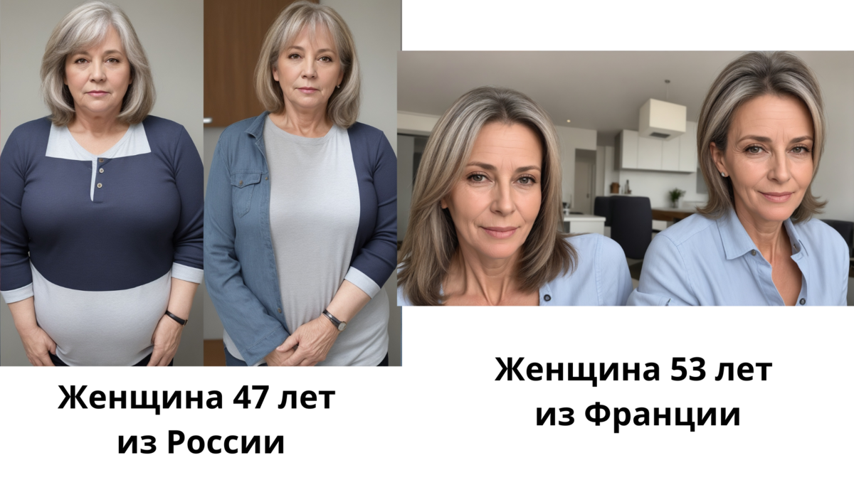 Женщина сравнение